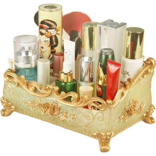 Noble Three-dimensional multi-purpose Paper Towel Box Remote Control Tissue Box Storage Tray Cosmetic Case Living Room Paper Box