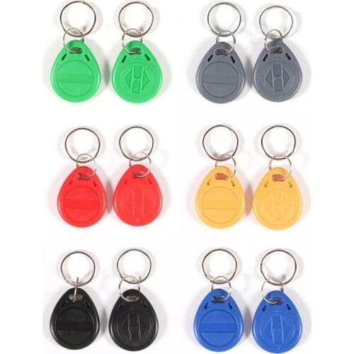 10Pcs EM4305 125Khz Key Copy Rewritable Writable Rewrite T5577 keyfobs RFID em4305 Tag Ring Card Proximity Token Access Duplicat