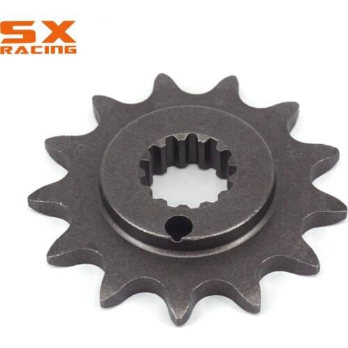 13t Front Chain Sprocket For ZONGSHEN 77MM NC250 250cc KAYO T6 K6 BSE J5 RX3 ZS250GY-3 4 Valves Parts