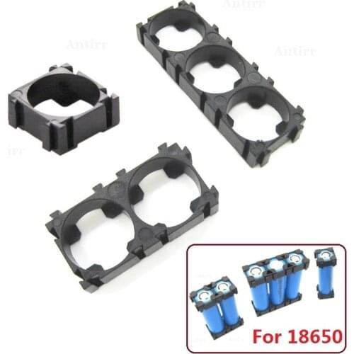 1pc 1p 2p 3p Cell 18650 Battery Holder Bracket DIY Cylindrical Batteries Pack fixture Anti Vibration Case Storage Box Container