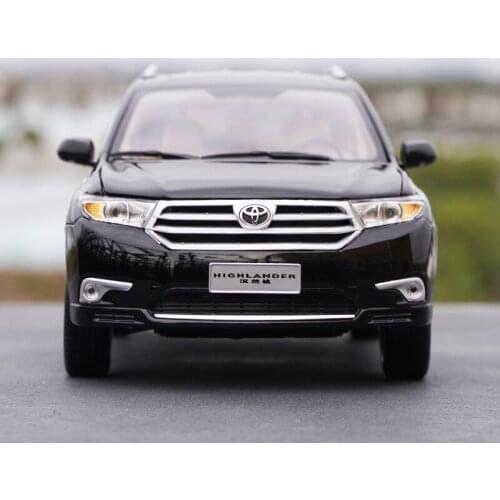 1/18 Alloy Die-casting Car Model Original GAC Toyota Highlander 2012 Adult Collection Toys for Children Family Display