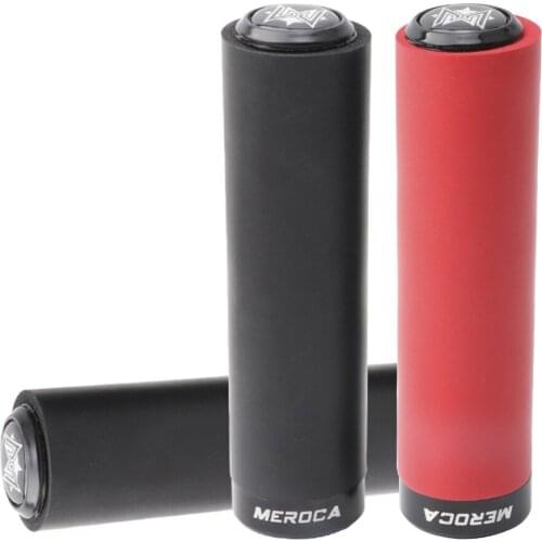 Mountain Bike Soft Silicone Grips Bmx Bike. Parts Ultra-light Shock Absorption Silicone Locking Grips Bicycle Grips