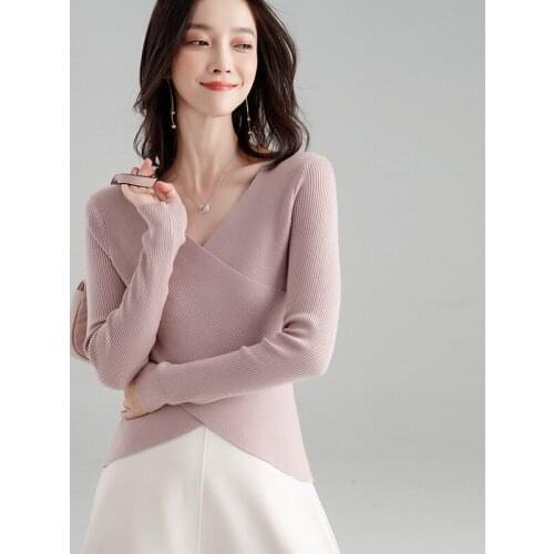 MRMT 2021 Brand New Fall Womens Sweater Clothing Fashion Sweater for Female Temperament Knitting Shirt Tops Sweater
