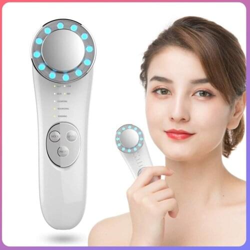 New Beauty Instrument Rejuvenation Facial Skin Care Machine Ion Deep Cleaning Face Lift Tool Remove Acne Skin Messager Home S