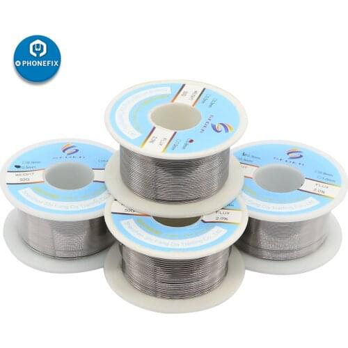 Rosin Tin Unleaded Rosin Wire Solder Welding Flux 2.0% Iron Soldering Wire for Phone PCB Electronic Components Welding Repair
