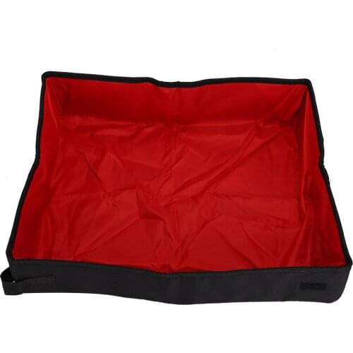 Semi-closed Folding Cat Litter Box Portable Home Outdoor Travel Camping Toilet Soft Pet Accessories waterproof and will not leak