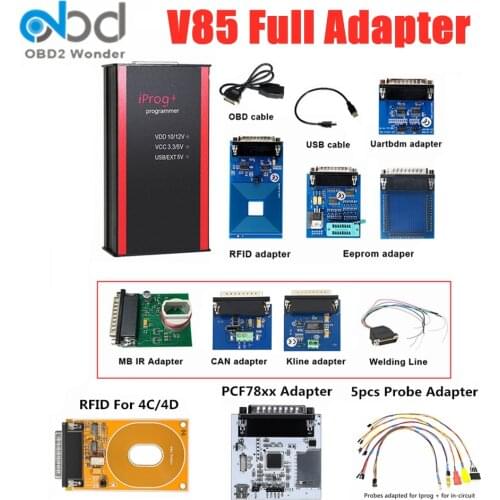 IProg Pro V85 Key Programmer Support IMMO+Mileage Correction+Airbag Reset Till Year 2019 iProg Prgrammer Replace Carprog/Digiprg