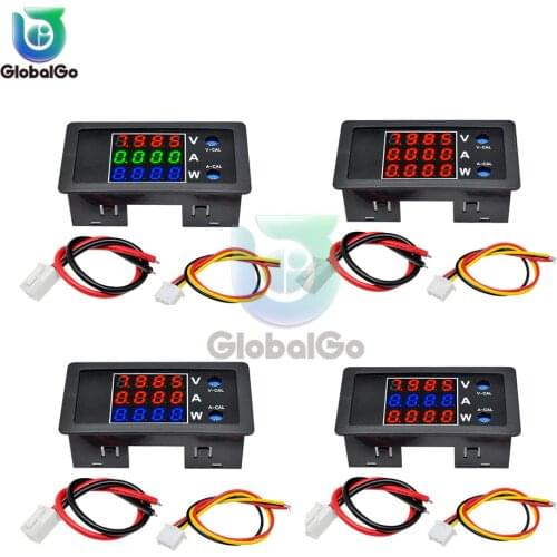 0.28 Inch DC LED Digital Voltmeter 0-100V Voltage Meter Auto Car Mobile Power Voltage Tester Wattmeter Voltmeter Ammeter