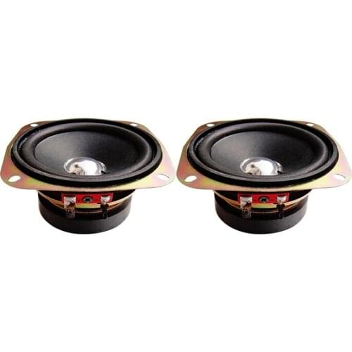 16Ohm 25W Speaker Unit 4 Inch Full Frequency Bluetooth Speaker Full Range Bookshelf 2 Way Bass Speaker Home Theater Car Audio