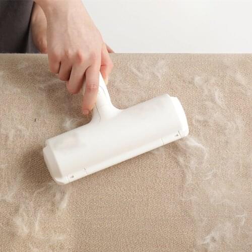 Pet Hair Remover Roller Removing Dog Cat Hair From Furniture Self-cleaning Lint Pet Hair Remover One Hand Operate Hair Removal