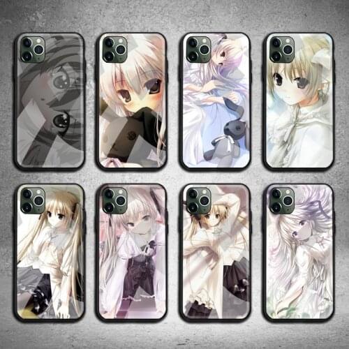 Anime Yosuga No Sora Phone Case Tempered Glass For iPhone 12 11 Pro Max Mini XR XS MAX 8 X 7 6S 6 Plus SE 2020 cover