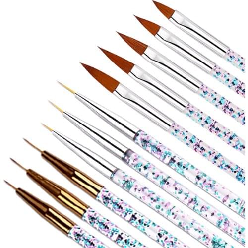 Crazybeaut Manicure Brushes