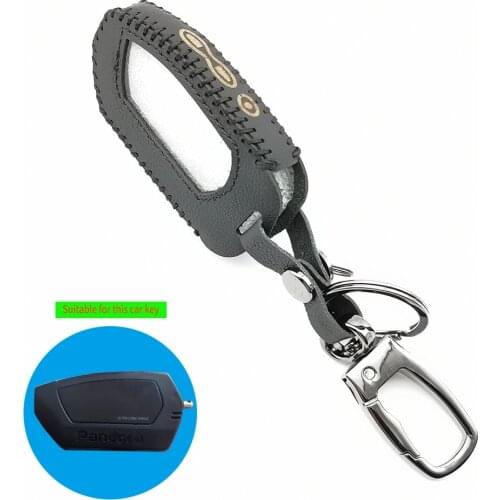 DXL4950 Russian Version Alarms 2-Way for Pandora DXL 4950 DX-90BT DX-91 Genuine Leather Case Cover Protect Shell