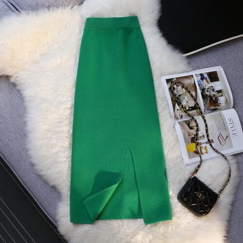 Женские вязаные юбки GUUZYUVIZ China At AliExpress