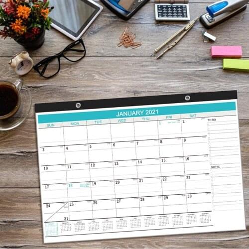 2021 Wall Calendar 1 Years Monthly Planner 2021 Desk Desk Calendar Decoration Memo Daily Schedule Agenda For Office