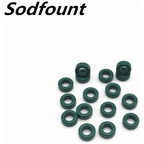 20/PCS Mn-Zn High Conductivity Green Ferrite Core Ring 18*10*7mm anti-interference Core Ring