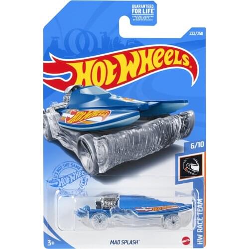 2021-222 Hot Wheels Cars MAD SPLASH 1/64 Metal Diecast Model Collection Toy Vehicles