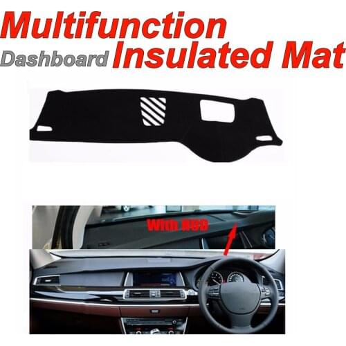 Dashboard Mat Insulated Original Factory Shape pad Protection Cover Carpet Dashmat For BMW 535 550 520 530 GT with Mon