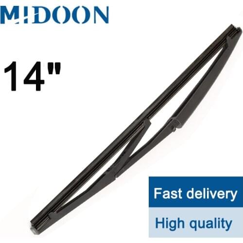 MIDOON Wiper 14" Rear Wiper Blade For Fiat Punto 188 1999 - 2010 Windshield Windscreen Rear Window