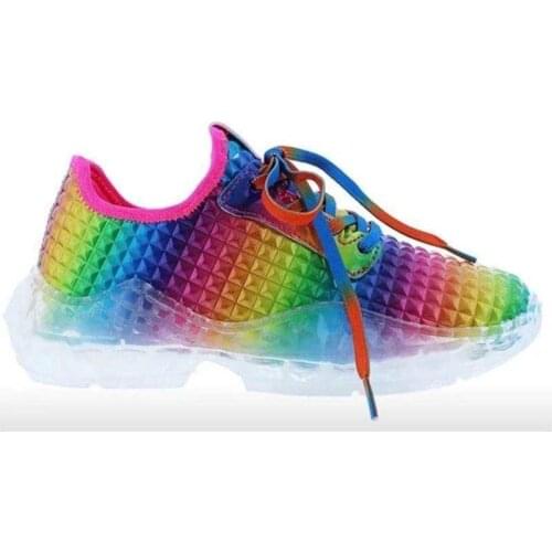 Mudibear Sneakers For Women 2020 Lightweight Fashion Running Shoes Large Size Shoes Color Casual Loafers Comfortable Footwear