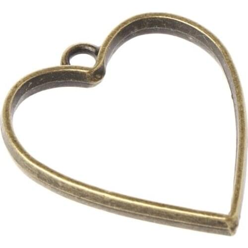 55KA 14Pcs Geometric Shape Metal Frame Set DIY Epoxy Resin UV Crystal Silicone Molds Jewelry Pendant Making