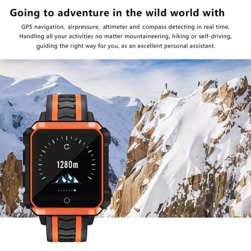 New arrival 4G Smart Watch IP68 Waterproof GPS WIFI Heart Rate Android 6.0 Watch 5MP Camera Outdoor sports Watch For IOS Android