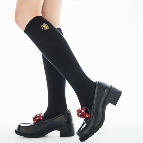 Black/brown High/middle School Student Harajuku Jk Uniform Shoe Sweet Girls Female Kawaii Japanese Cute Anime Cos Lolita Shoes