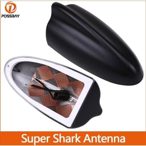 Universal Car Roof Shark Fin Antenna Decorative Aerial Cover Sticker Base for Mini Cooper/Suzuki Swift/Seat Ibiza/Opel Styling