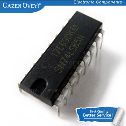 10pcs/lot SN74LS85N SN74LS85 74LS85 DIP-16 In Stock