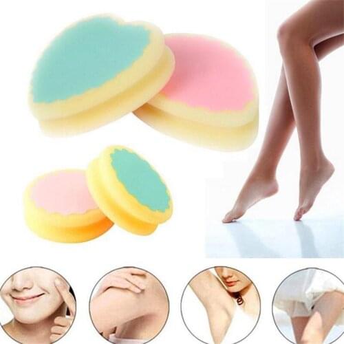 3 Shapes 5pcs/set Women Hair Removal Sponge Soft Cute Depilation Tools Painless Skin Care Sponges Ladies Lovely 40#927