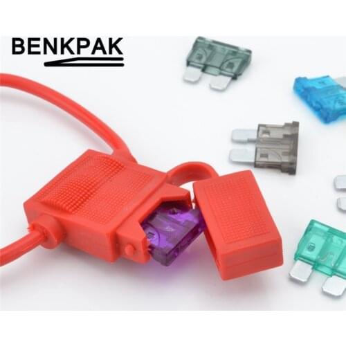 Medium blade car fuse + waterproof auto Fuse Holder