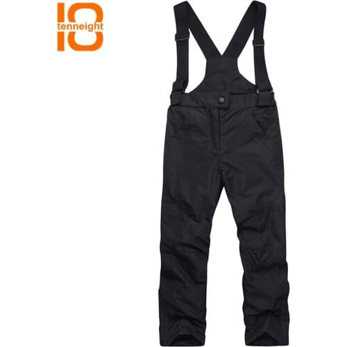 TENNEIGHT Childrens ski pants Boys And Girls Outdoor Sports Windproof Waterproof Warm Winter Children Snow Snowboard Trousers
