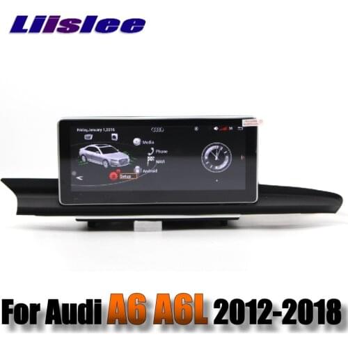 For Audi A6 A6L S6 RS6 C7 4G 2012~2018 Liislee Car Multimedia Player NAVI Original Car System Radio Stereo GPS Screen Navigation