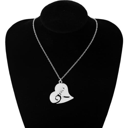 European and American popular heart pendant, love love lovers pendant gifts friends