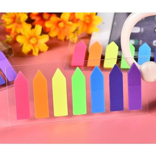 Colored Memo pad Lovely Sticky Paper Note School Office Supplies