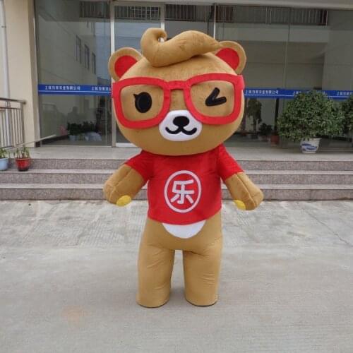 Customized Janpan Rilakkuma Mascot Costumes Cartoon Character Rilakkuma Bear Mascot mascotte high-quality Fancy party Dress