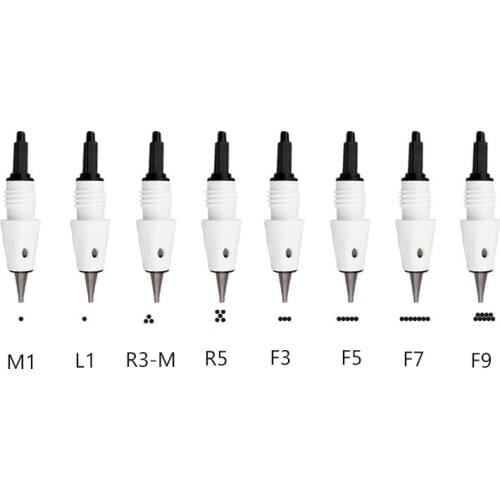 Microblading Tattoo Needle Cartridge M1 L1 R3 R5 F5 F7 Needles Used Artmex V8 V6 V3 PMU for Tattoo Semi Permanent Makeup Machine