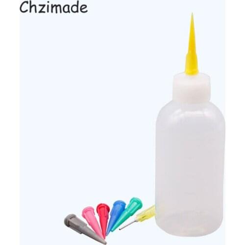 Chzimade 50ml Ceramic Pottery Clay Bottles Set Tools Diy Painting Art Squeeze Polymer Clay Bottle Handmade Accessories