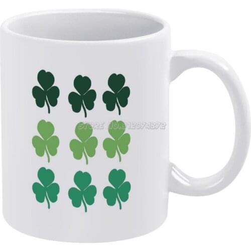 Coffee Mugs Ceramic Personalized Mugs 11 Oz White Mug Tea Milk Cup Drinkware Travel Mug Saint Day St Paddy S Day S Day Holiday