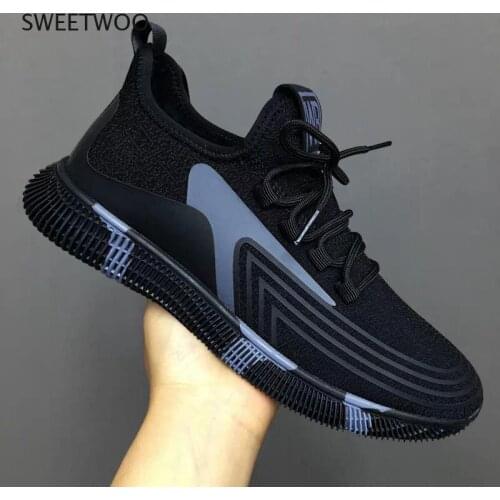 Adisputent Men Shoes Sneakers Male Vulcanized Shoes lightweight Footwear Black Tenis Casual Shoes Mesh Zapatos De Hombre 2020