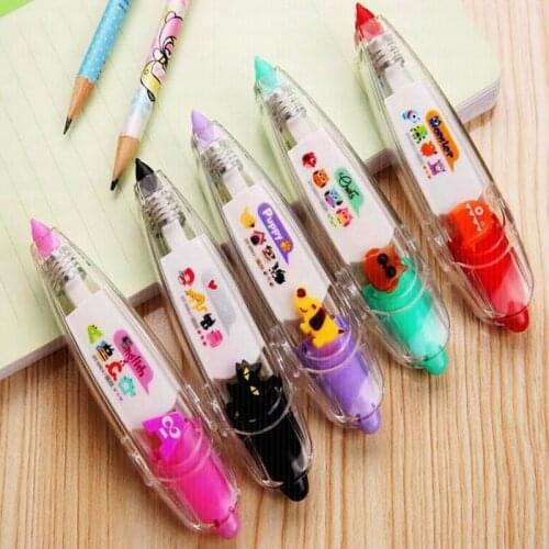 Sweet Floral Stickers Tape Pen Funny Kids Stationery Decor Tapes Adesivos Label Tape Cartoon Sticker pegatinas Kid Stickers Gift