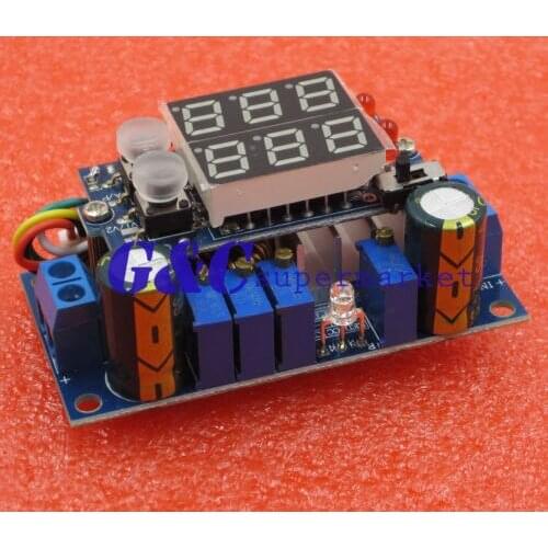 MPPT Solar Panel Controller 5A DC-DC Step-down CC/CV Charging Module LED Display diy electronics
