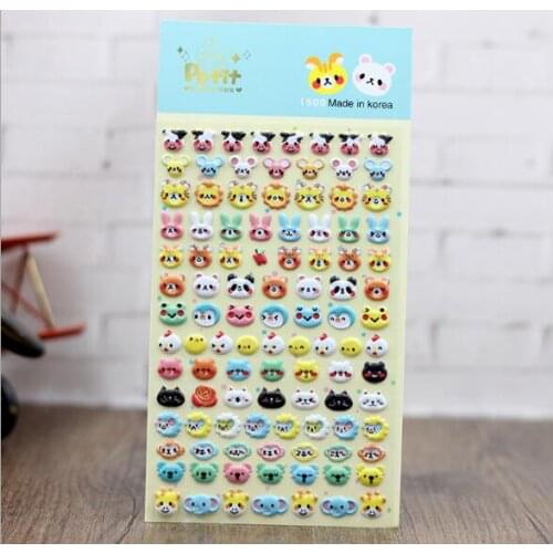 Small Animals 3D Bubble Sticker Decoration Decal DIY Diary Album Scrapbooking YH822