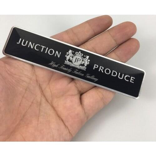 New Auto Modified Metal Junction PRODUCE JP Luxury VIP Trunk Side Seal Decal Sticker Badge Car Assessoires