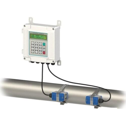NEW TUF-2000S Wall Mounted Type Ultrasonic Liquid Flow Meter Flowmeter