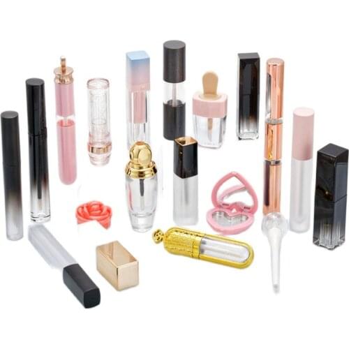 Clear Lip Gloss Tubes 10pcs Empty Liquid Lipstick Bottle 5ML 7ML 10ML DIY Cosmetic Packaging Containers