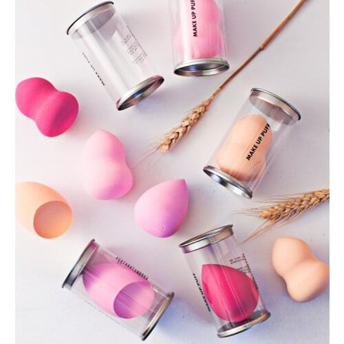 Gourd shape puff beauty egg drop shape puff makeup egg makeup egg cushion sponge egg puff boxed