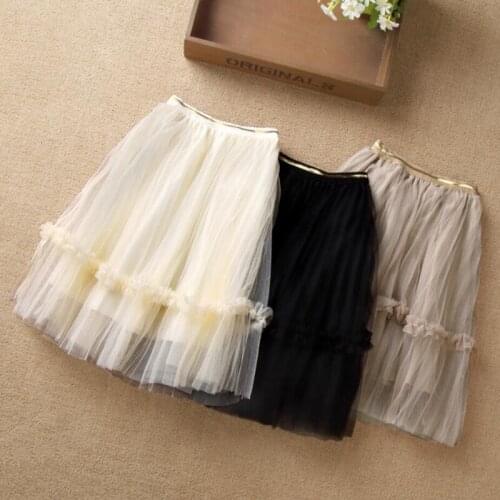 2018 Girls Skirt Tutu Kids Skirts Princess Children Clothes Costume Dance Performance Birthday Party Bottoming Girl Tutus JW3825
