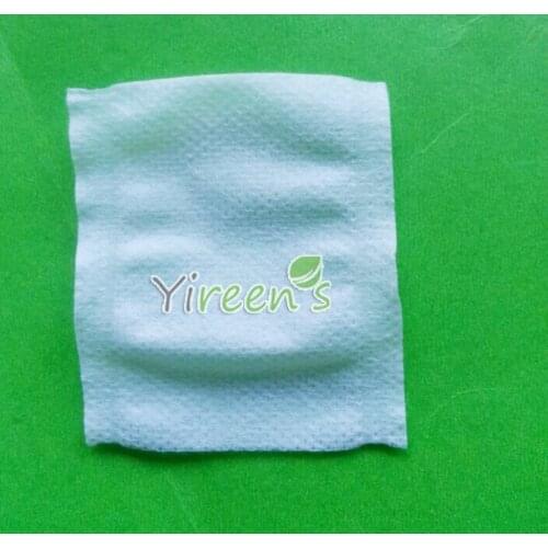 1000pcs 50 X 60mm Tea Filters Non-woven Fabric Empty tea bags, Heat sealing filter bags, filling plant, powders, boil spices