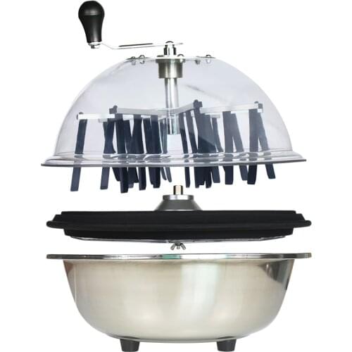 16" Hydroponics Trimmer Bowl Leaf Twisted Spin Cut for Plant Bud leaf trimmer